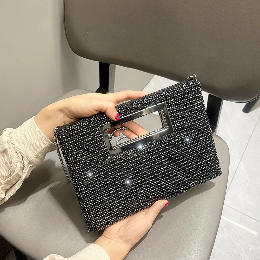 Вечерняя сумка для женщин с цепочкой, сумка через плечо со стразами, магнитная защелка, сумка-хобо, кошелек-клатч для свадебной вечеринки, выпускного вечера
Вечерняя сумка для женщин с цепочкой, сумка через плечо со стразами, магнитная защелка, сумка-хобо, кошелек-клатч для свадебной вечеринки, выпускного вечера