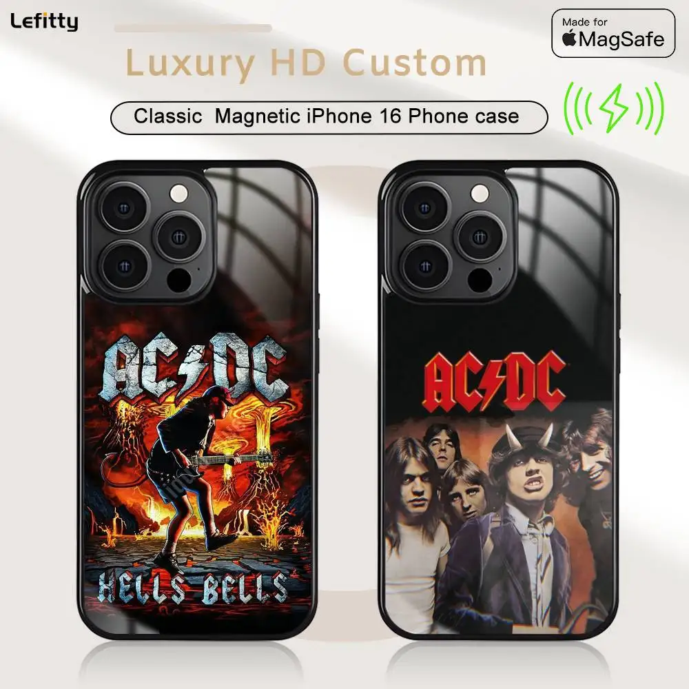 Hot Rock A-Acdc Phone Case For iPhone 16 15 14 13 12 11 Pro Max Plus Mini Magnetic Magsafe Wireless Charging Cover
Hot Rock A-Acdc Phone Case For iPhone 16 15 14 13 12 11 Pro Max Plus Mini Magnetic Magsafe Wireless Charging Cover