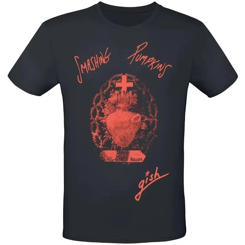 Smashing Pumpkins Alternative Rock T-shirts Feature Retro Elements and Creative Designs in A Street Hip-hop Rock Style Tops
Smashing Pumpkins Alternative Rock T-shirts Feature Retro Elements and Creative Designs in A Street Hip-hop Rock Style Tops
