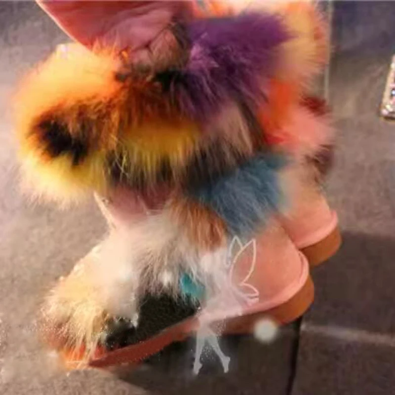 Красочные зимние сапоги на натуральном меху в богемном стиле со стразами и цветами, теплые плюшевые разноцветные зимние сапоги из натурального меха, женские
Красочные зимние сапоги на натуральном меху в богемном стиле со стразами и цветами, теплые плюшевые разноцветные зимние сапоги из натурального меха, женские