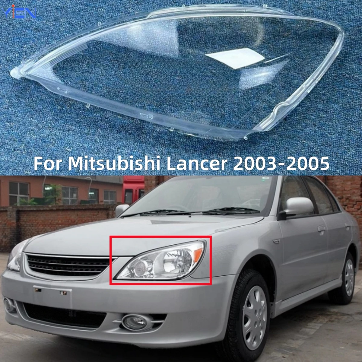 For Mitsubishi Lancer 2003 2004 2005 Auto Accessories Front Lamp Cover Replace The Original Lampshade
For Mitsubishi Lancer 2003 2004 2005 Auto Accessories Front Lamp Cover Replace The Original Lampshade