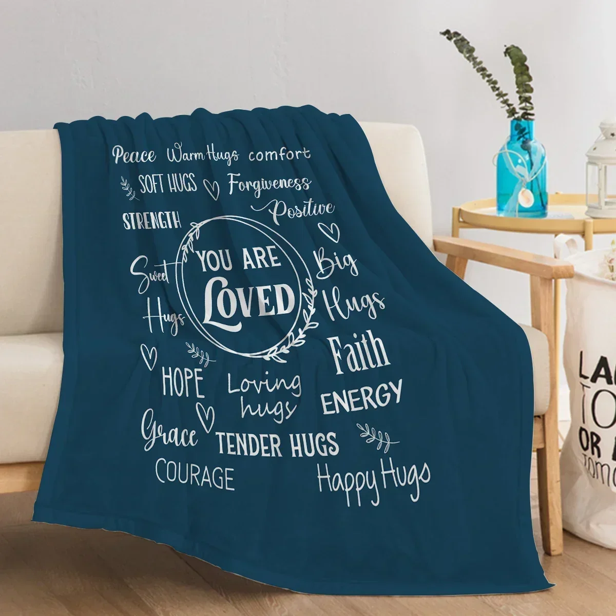 Winter Baby Blanket You Are Loved on Blue Background Pattern Babes Carpet Soft Cozy Fleece Flannel Baby Blankets Sofa Bed Cover
Winter Baby Blanket You Are Loved on Blue Background Pattern Babes Carpet Soft Cozy Fleece Flannel Baby Blankets Sofa Bed Cover