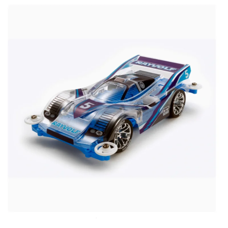 TAMIYA 4WD sky blue MS chassis Ray Wolf 5 transparent soft shell 95572
TAMIYA 4WD sky blue MS chassis Ray Wolf 5 transparent soft shell 95572