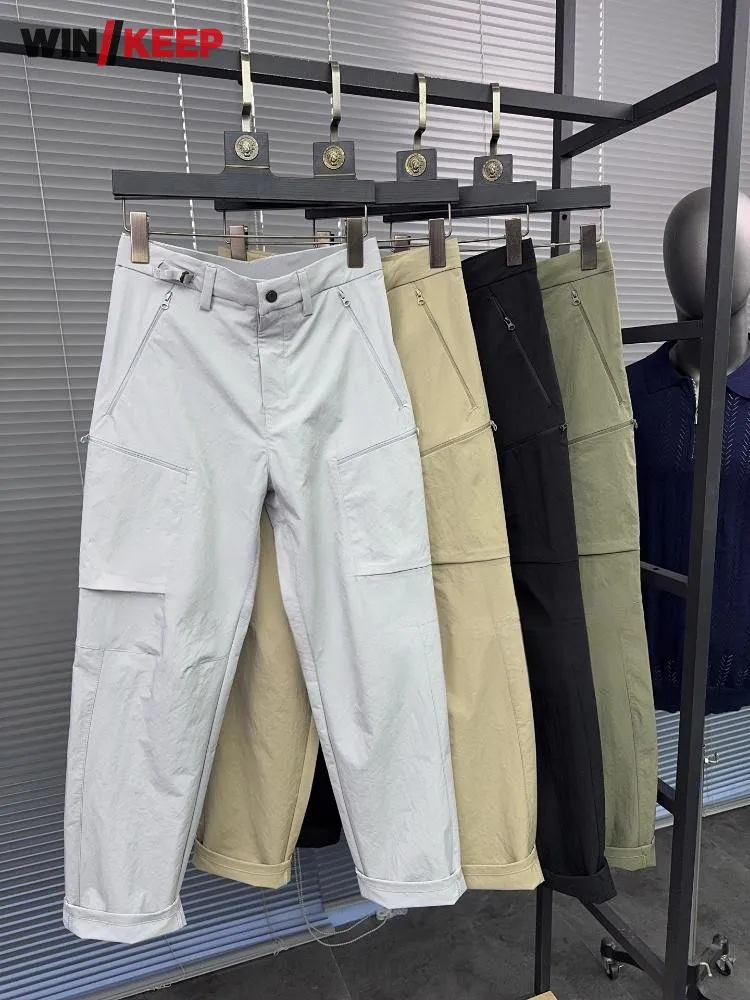 Summer Mens Hiking Outdoor Pants Windproof Waterproof Quick Dry Sweatpants Sports Loose Fit Straight Camping Trekking Trousers
Summer Mens Hiking Outdoor Pants Windproof Waterproof Quick Dry Sweatpants Sports Loose Fit Straight Camping Trekking Trousers