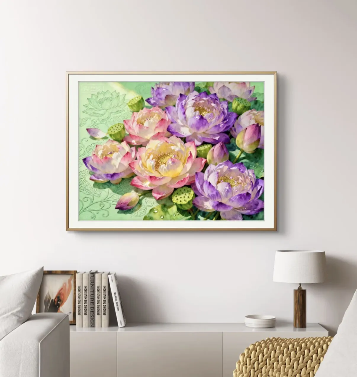 9CT 14ct Lotus Printed Kit Cross Stitch Embroidery DIY Needlework Home Decor Crafts With Needles Threads 70 Colors
9CT 14ct Lotus Printed Kit Cross Stitch Embroidery DIY Needlework Home Decor Crafts With Needles Threads 70 Colors