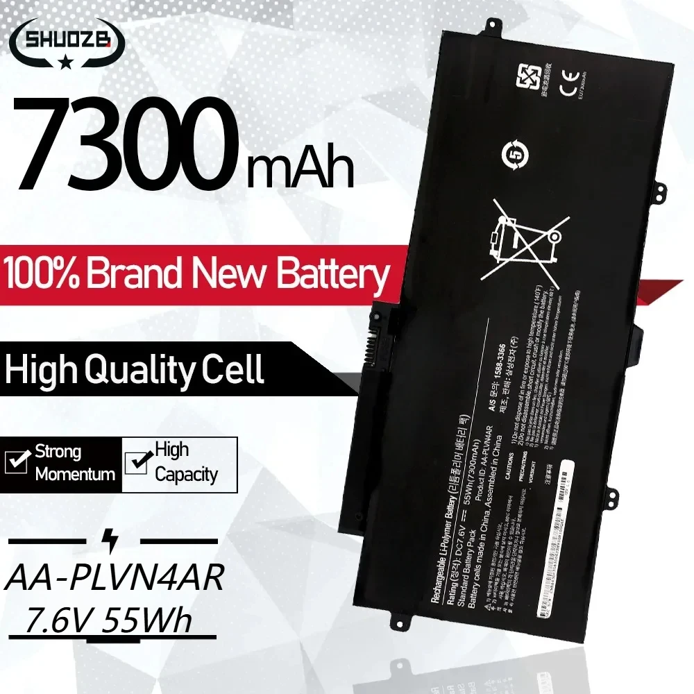 New AA-PLVN4AR Laptop Battery For Samsung NP-940X3G NP-910S5J NP-930X3G 940X3G NP910S5J NT910S5J BA43-00364A NT930X3G 7.6V 55WH
New AA-PLVN4AR Laptop Battery For Samsung NP-940X3G NP-910S5J NP-930X3G 940X3G NP910S5J NT910S5J BA43-00364A NT930X3G 7.6V 55WH