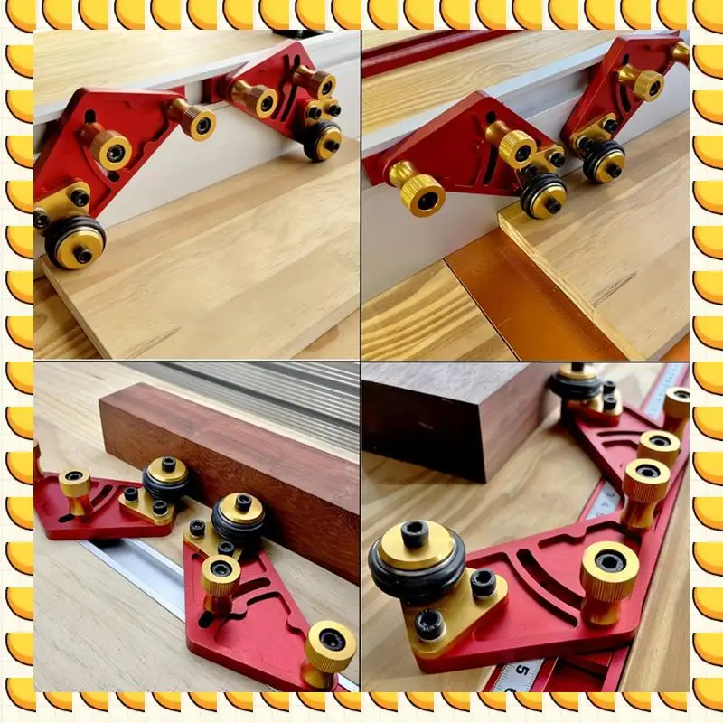 BAAU Bearing Roller Feeder, Upgraded Aluminum Alloy Feather Loc Board, Table Saw Feeding Safety Propelling Tool Durable
BAAU Bearing Roller Feeder, Upgraded Aluminum Alloy Feather Loc Board, Table Saw Feeding Safety Propelling Tool Durable