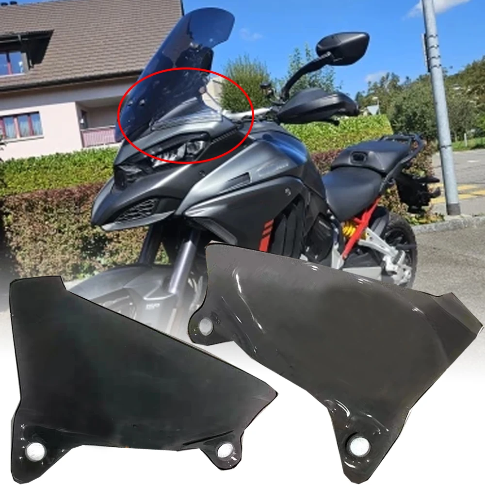 For Ducati Multistrada V4 Windscreen Side Panel Cover Wind Deflector Moto Windshield MTS V4S Sport V4RS 2025 2024 2023 2022 2021
For Ducati Multistrada V4 Windscreen Side Panel Cover Wind Deflector Moto Windshield MTS V4S Sport V4RS 2025 2024 2023 2022 2021