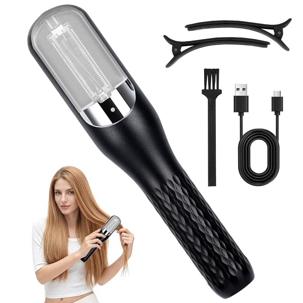 Split Ends Hair Trimmer for Dry and Damaged Hair, Split End Hair Cutting Machine for Women, Rechargeable Electric Hair Clipper
Split Ends Hair Trimmer for Dry and Damaged Hair, Split End Hair Cutting Machine for Women, Rechargeable Electric Hair Clipper