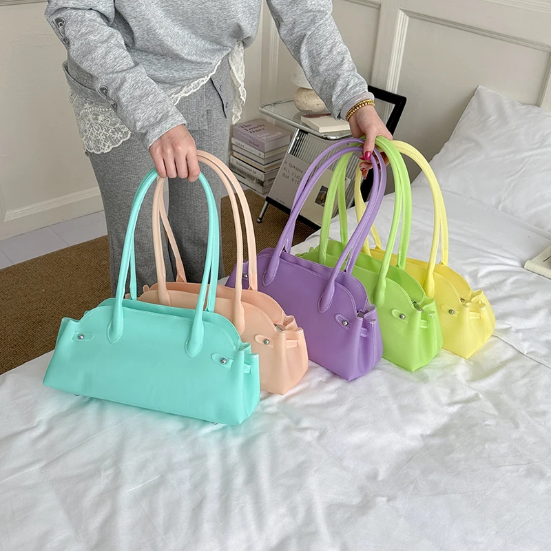 2026 New Summer Vibes Dopamine Underarm Shoulder Bags For Women PVC Water Proof Beach Armpit Bag Latest Designer Handbags Luxury
2026 New Summer Vibes Dopamine Underarm Shoulder Bags For Women PVC Water Proof Beach Armpit Bag Latest Designer Handbags Luxury