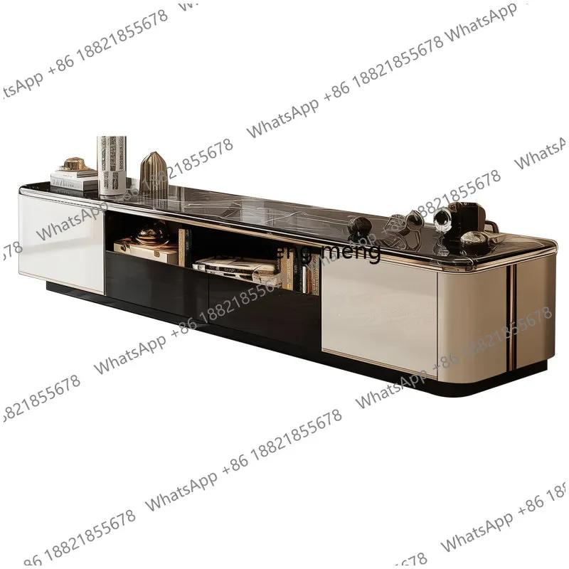 Modern Italian light luxury TV cabinet 2.4 meters long living room, multi-layer floor locker hollowed out
Modern Italian light luxury TV cabinet 2.4 meters long living room, multi-layer floor locker hollowed out