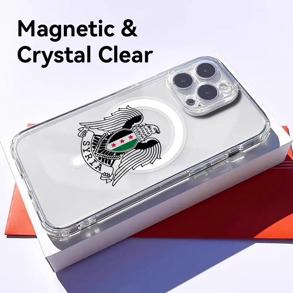 Flag Of Syria Phone Case For IPhone 17 16 15 14 13 12 11 Pro Max Plus Clear Magnetic Shockproof Soft Shell
Flag Of Syria Phone Case For IPhone 17 16 15 14 13 12 11 Pro Max Plus Clear Magnetic Shockproof Soft Shell