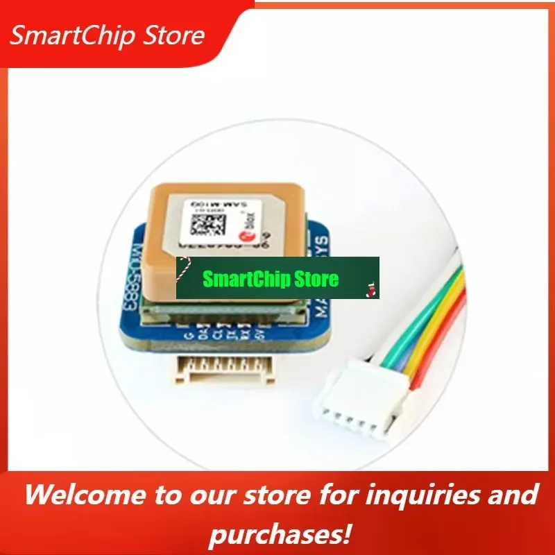 MATEK GNSS & COMPASS M10Q-5883 FPV Racing Drone Flight Controller GPSSmartChip
MATEK GNSS & COMPASS M10Q-5883 FPV Racing Drone Flight Controller GPSSmartChip