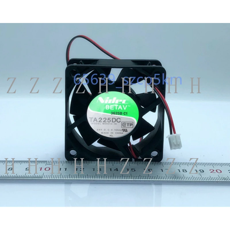 Z NIDEC TA225DC M34313-16 24V 0.16A 6CM 6025 Inverter Cooling Fan
Z NIDEC TA225DC M34313-16 24V 0.16A 6CM 6025 Inverter Cooling Fan