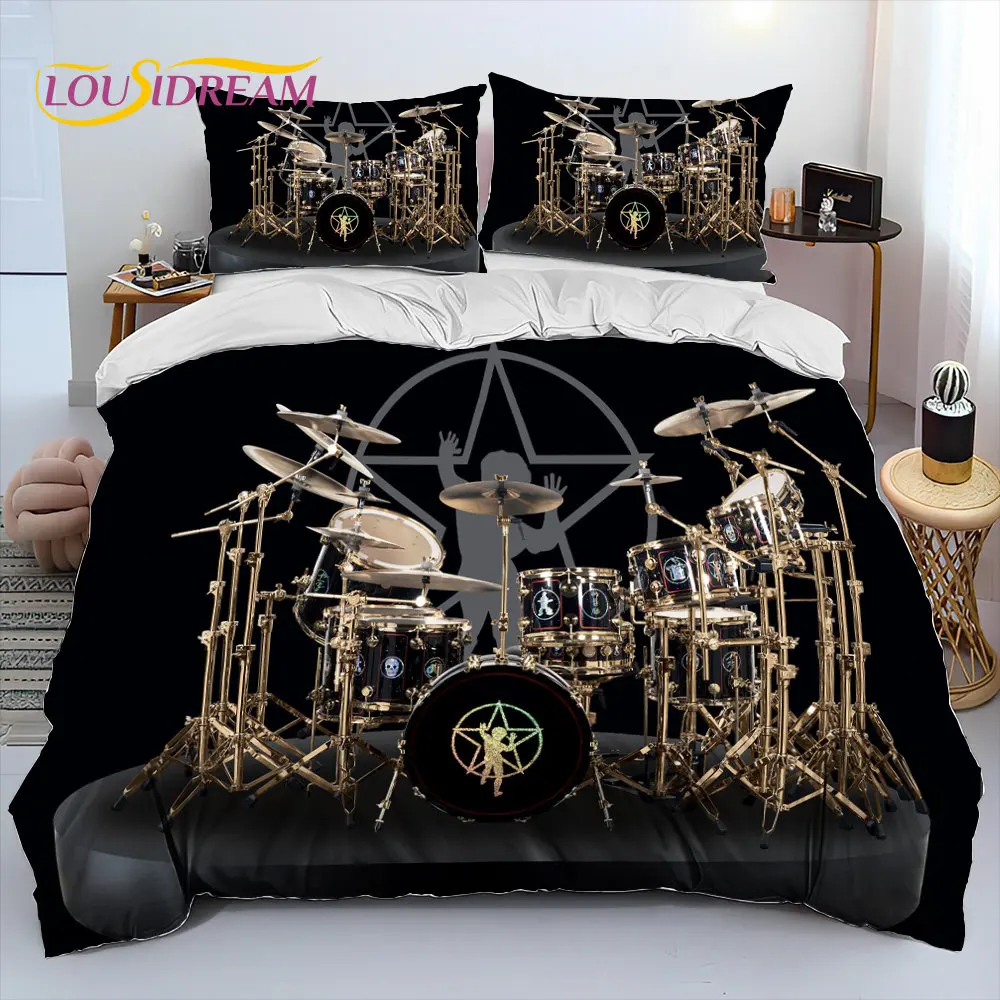 3D Drum Kit Music Drum Set 3 Piece Comforter Bedding Set,Duvet Cover Bed Set Quilt Cover Pillowcase,King Queen Size Bedding Set
3D Drum Kit Music Drum Set 3 Piece Comforter Bedding Set,Duvet Cover Bed Set Quilt Cover Pillowcase,King Queen Size Bedding Set