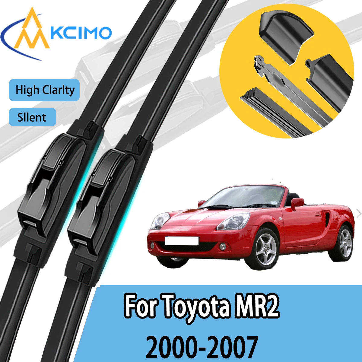 KCIMO 2 шт. щетки стеклоочистителя переднего стекла подходят для Toyota MR2 2000-2007 высококачественные автомобильные аксессуары для ветрового стекла
KCIMO 2 шт. щетки стеклоочистителя переднего стекла подходят для Toyota MR2 2000-2007 высококачественные автомобильные аксессуары для ветрового стекла