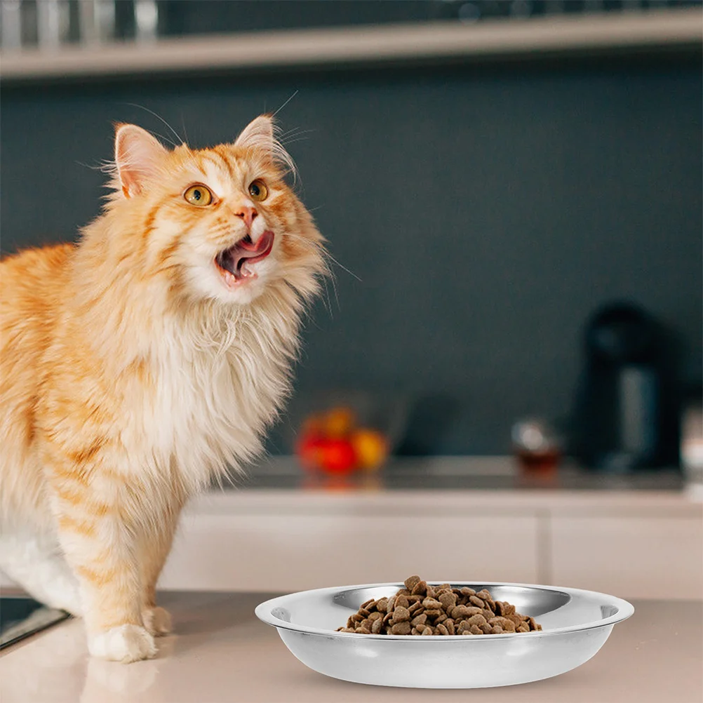 4Pcs Stainless Steel Cat Dog Bowls Shallow Flat Pet Food Dish Whisker Friendly Food Water Bowl Stainless Steel Cat Dishes
4Pcs Stainless Steel Cat Dog Bowls Shallow Flat Pet Food Dish Whisker Friendly Food Water Bowl Stainless Steel Cat Dishes