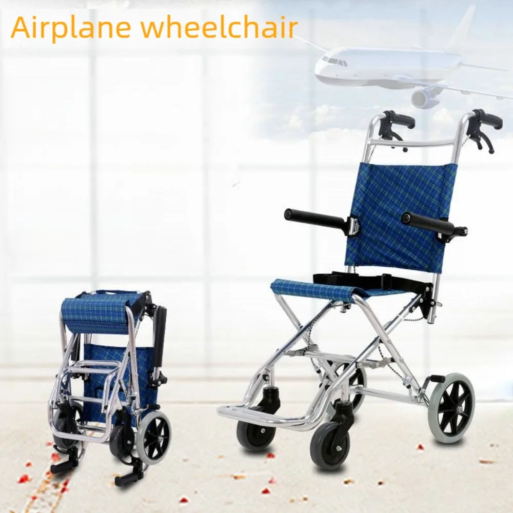Ultra Lightweight Travel Wheelchair Foldable Aluminum Alloy Transport Chair with Safety Brake for Elderly and Kids Use
Ultra Lightweight Travel Wheelchair Foldable Aluminum Alloy Transport Chair with Safety Brake for Elderly and Kids Use