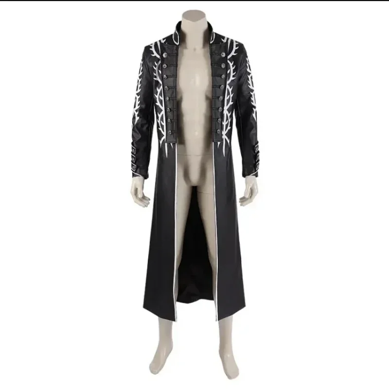 Hot Game DMC5 Cosplay Vergil Costume Nelo Complete Outfit with Boots Halloween Carnival Men Suit Jacket Vest Custom Mader,7;k'2.
Hot Game DMC5 Cosplay Vergil Costume Nelo Complete Outfit with Boots Halloween Carnival Men Suit Jacket Vest Custom Mader,7;k'2.