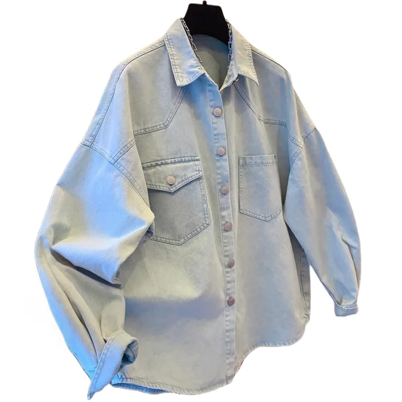 SuperAen Korean Style Simple Fashion Denim Loose Oversize Tops for Women's 2025 Autumn New Solid Color Pink Shirts
SuperAen Korean Style Simple Fashion Denim Loose Oversize Tops for Women's 2025 Autumn New Solid Color Pink Shirts