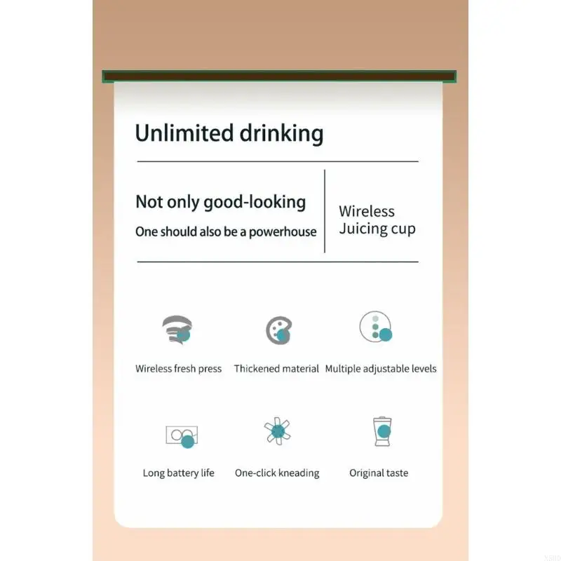 Портативный высокоскоростный электрический соковыжималка
Портативный высокоскоростный электрический соковыжималка