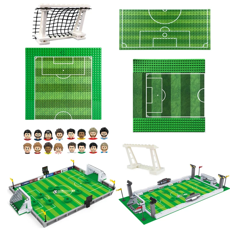 Football Field Building blocks Table Soccer Board Assemble Bricks Educational Toys Figures Gift for Kid Famous Football stars
Football Field Building blocks Table Soccer Board Assemble Bricks Educational Toys Figures Gift for Kid Famous Football stars