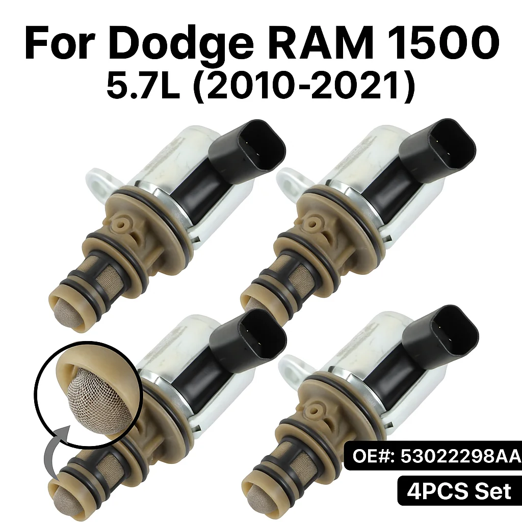 OE 53022298AA Engine Multiple Displacement Solenoid For 2010-2021 Dodge Ram 1500 5.7L MDS Lifters Control Valve Auto Parts
OE 53022298AA Engine Multiple Displacement Solenoid For 2010-2021 Dodge Ram 1500 5.7L MDS Lifters Control Valve Auto Parts