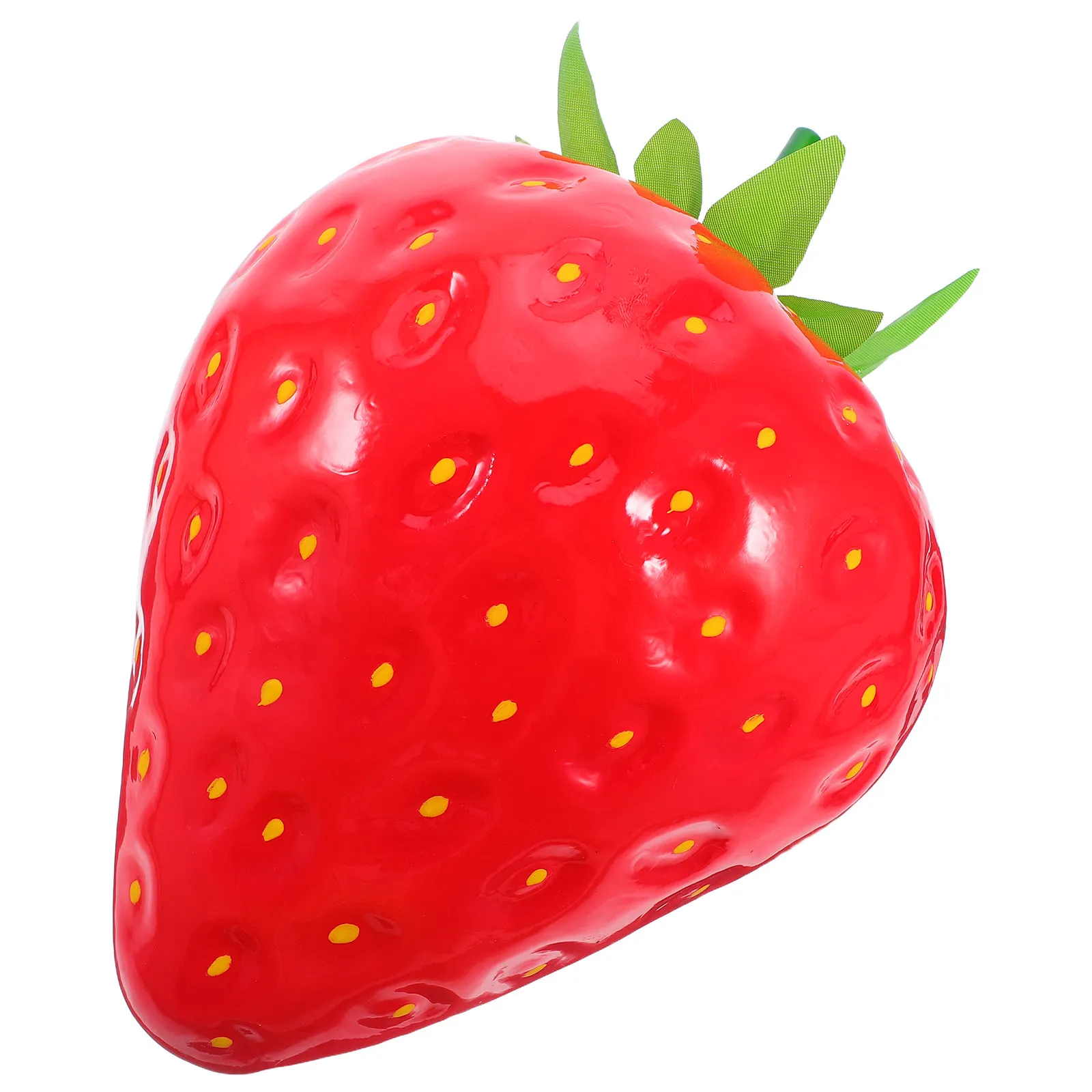 Large Simulated Strawberry 11.7x8.6 Realistic Fake Fruit Decoration Photo Props Home Decor Versatile Faux Fruit Enhancer
Large Simulated Strawberry 11.7x8.6 Realistic Fake Fruit Decoration Photo Props Home Decor Versatile Faux Fruit Enhancer