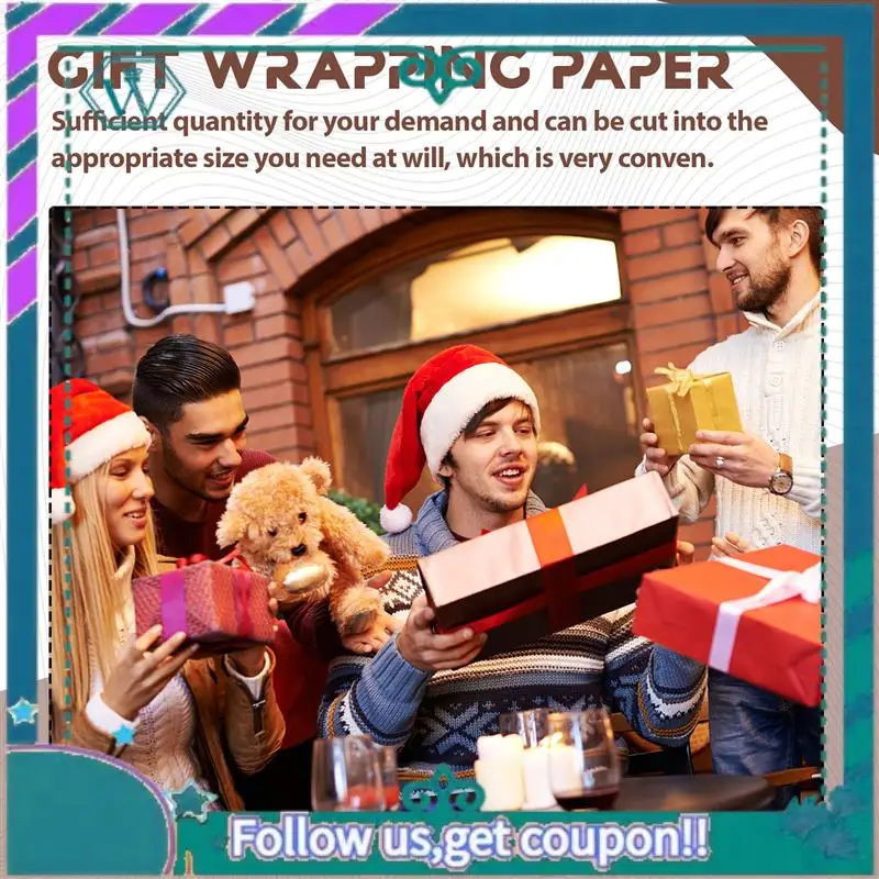 Upgraded 120 Sheets Tissue Paper Bulk,Metallic Gift Wrapping Paper For Weddings,Birthday Party,Showers,Arts Crafts,DIY,Christmas
Upgraded 120 Sheets Tissue Paper Bulk,Metallic Gift Wrapping Paper For Weddings,Birthday Party,Showers,Arts Crafts,DIY,Christmas
