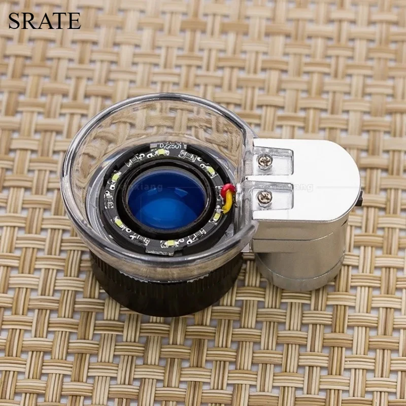 20x 6LED Magnifier Coated Optical Glass Magnifying Glass with Light Calligraphy and Painting Jewelry and Diamond Appraisal Loupe
20x 6LED Magnifier Coated Optical Glass Magnifying Glass with Light Calligraphy and Painting Jewelry and Diamond Appraisal Loupe