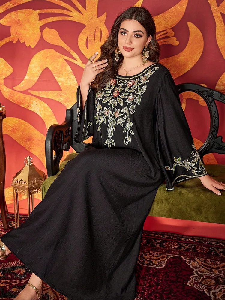 Цветочные бусины Абая Дубай Кафтан Женское мусульманское платье Вечернее платье Ид Джеллаба Турция Кафтан Марокаин Женский халат Ислам Джалабия Платье
Цветочные бусины Абая Дубай Кафтан Женское мусульманское платье Вечернее платье Ид Джеллаба Турция Кафтан Марокаин Женский халат Ислам Джалабия Платье