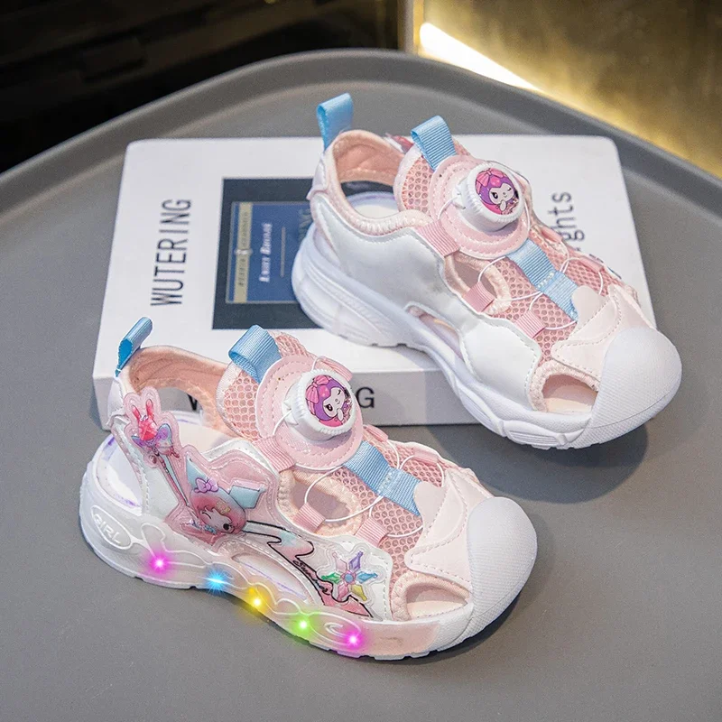 Kids Summer Toddler Infant Sneakers LED Sandals Boy Sport Luminous Shoes Girl Sneakers Summer Baby Sport Sandals Size 23-32
Kids Summer Toddler Infant Sneakers LED Sandals Boy Sport Luminous Shoes Girl Sneakers Summer Baby Sport Sandals Size 23-32