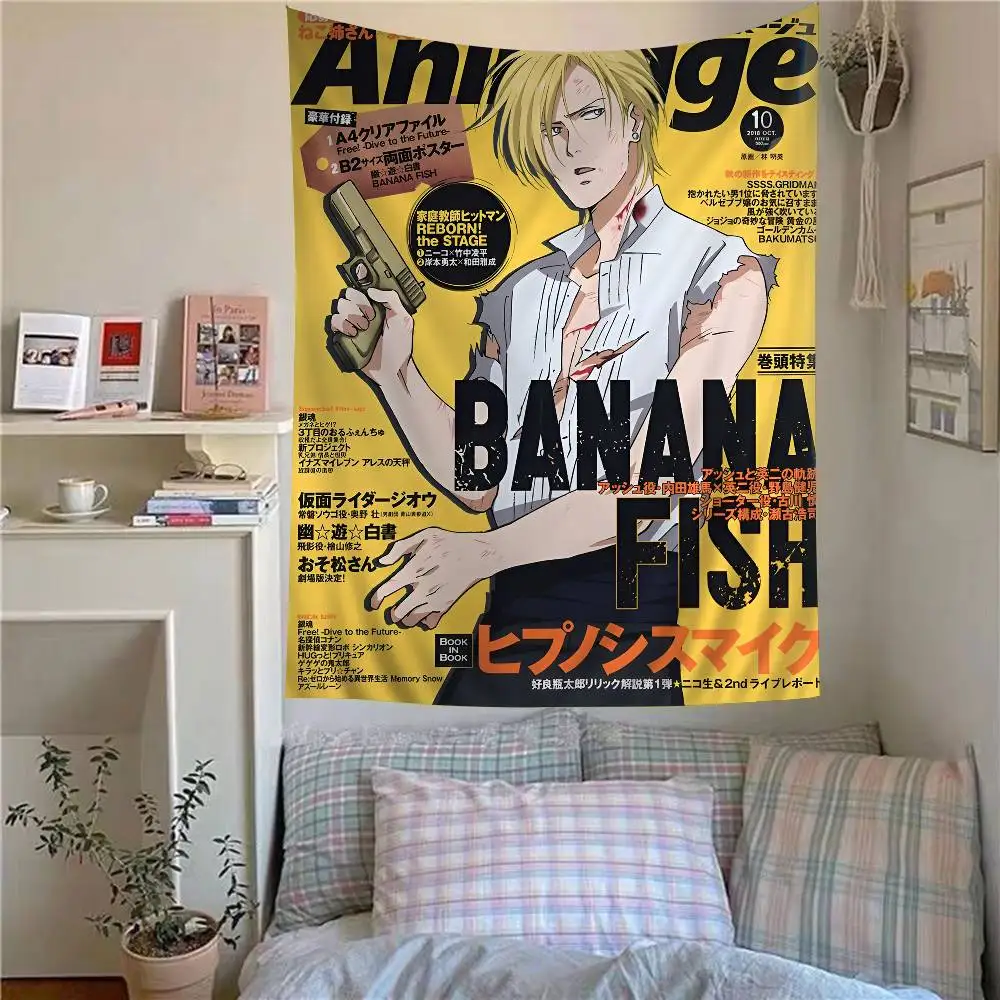 Anime Banana Fish Cartoon Tapestry Wall Hanging Decoration Household Home Decor
Anime Banana Fish Cartoon Tapestry Wall Hanging Decoration Household Home Decor