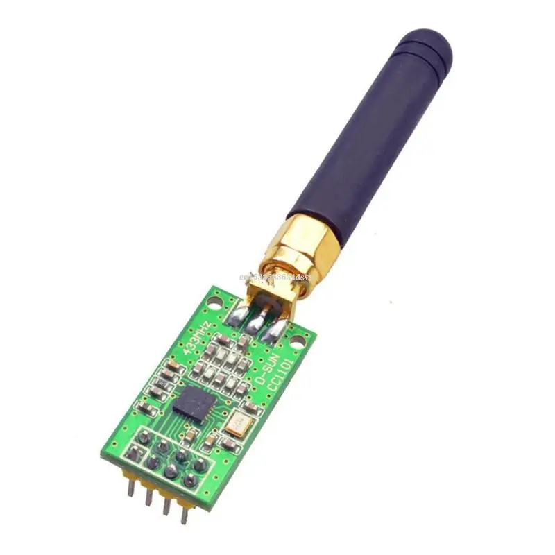 CC1101 433Mhz Wireless Module Board Wide Frequency Support High Speed Transmission RF Transceiver
CC1101 433Mhz Wireless Module Board Wide Frequency Support High Speed Transmission RF Transceiver