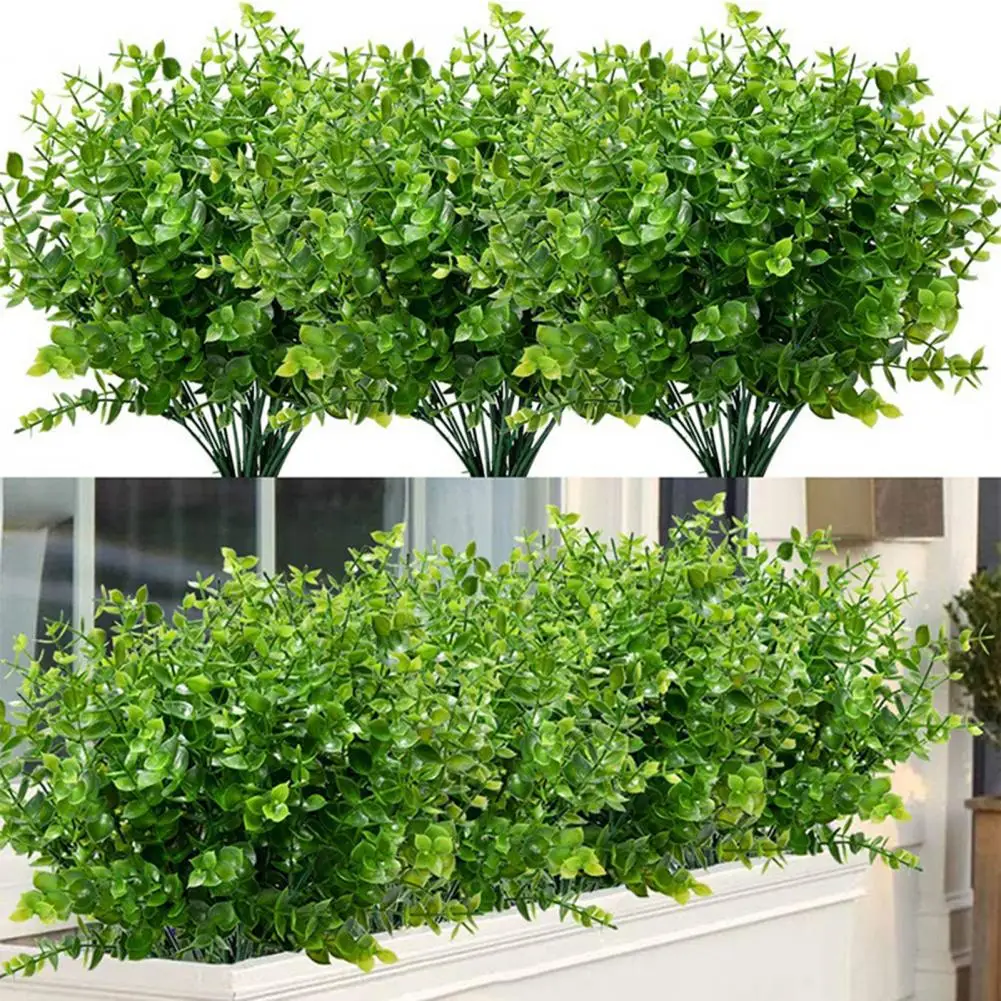 Fake Plant Vivid Anti-fading Artificial Eucalyptus Leaf Easy Care Artificial Simulation Eucalyptus Leaf Home Decoration
Fake Plant Vivid Anti-fading Artificial Eucalyptus Leaf Easy Care Artificial Simulation Eucalyptus Leaf Home Decoration