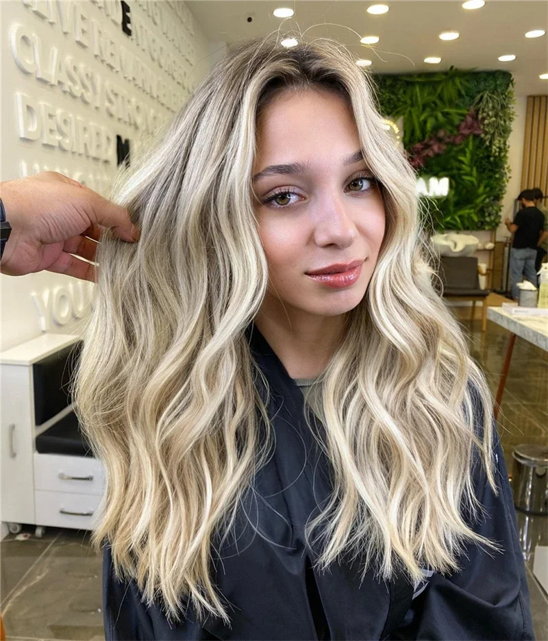 Ombre Blond Wave Soft Hair 150 density and 13×4 100%human hair wig lace front wig, with baby hair pre plucked
Ombre Blond Wave Soft Hair 150 density and 13×4 100%human hair wig lace front wig, with baby hair pre plucked