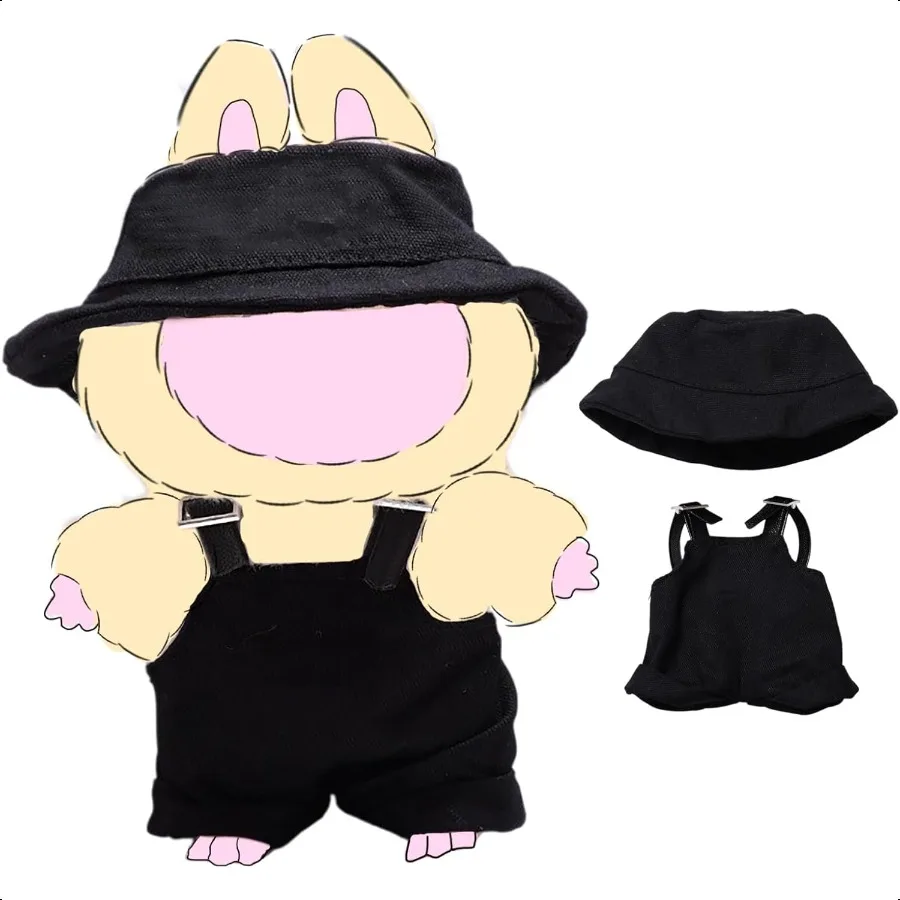 Clothes for labuu 2Piece 17cm Clothes Hat Set for labu Exquisite Accories for labuu Doll Accories Only Clothes No Doll (Black)
Clothes for labuu 2Piece 17cm Clothes Hat Set for labu Exquisite Accories for labuu Doll Accories Only Clothes No Doll (Black)
