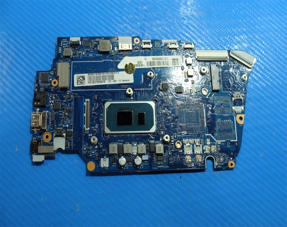 5B21B39816 For Lenovo IdeaPad 5-14ITL05 Laptop Motherboard LA-K321P i5-1135G7 16G RAM 100% Full Tested
5B21B39816 For Lenovo IdeaPad 5-14ITL05 Laptop Motherboard LA-K321P i5-1135G7 16G RAM 100% Full Tested