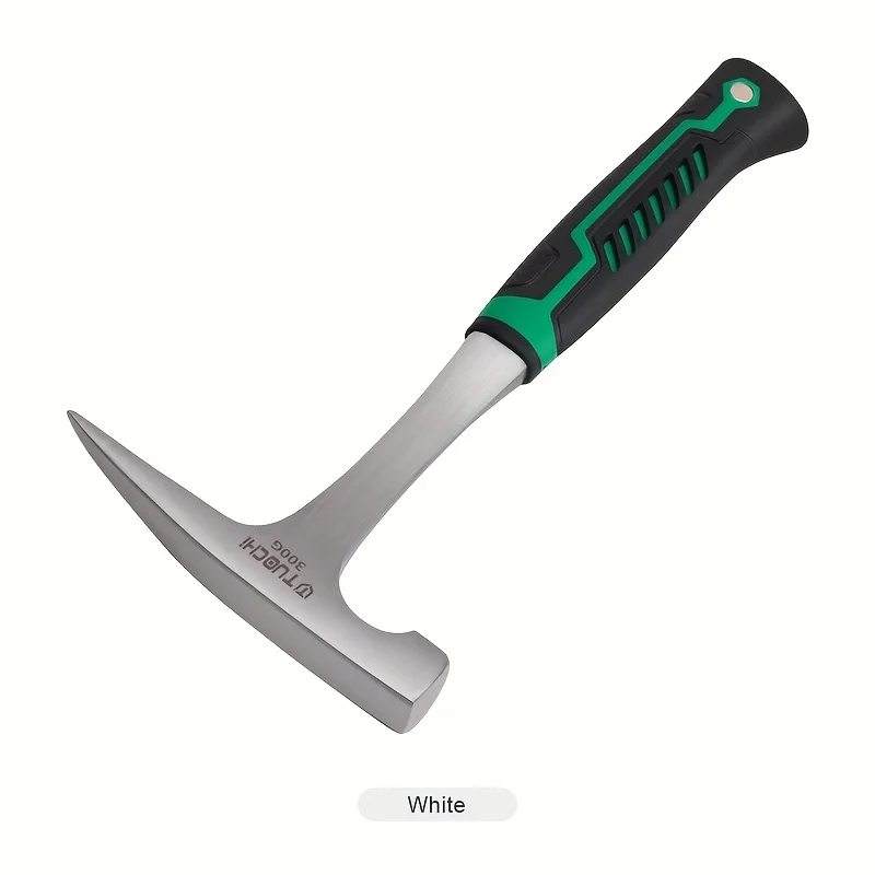 Geological exploration hammer, pointed head hammer, flat head hammer, claw hammer, integrated small steel hammer tool, white
Geological exploration hammer, pointed head hammer, flat head hammer, claw hammer, integrated small steel hammer tool, white