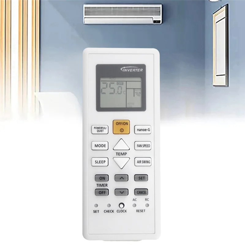 Durable-Replace A75C10600 AC Remote Control For Panasonic A75C10600 Air Conditioner Remote Control
Durable-Replace A75C10600 AC Remote Control For Panasonic A75C10600 Air Conditioner Remote Control