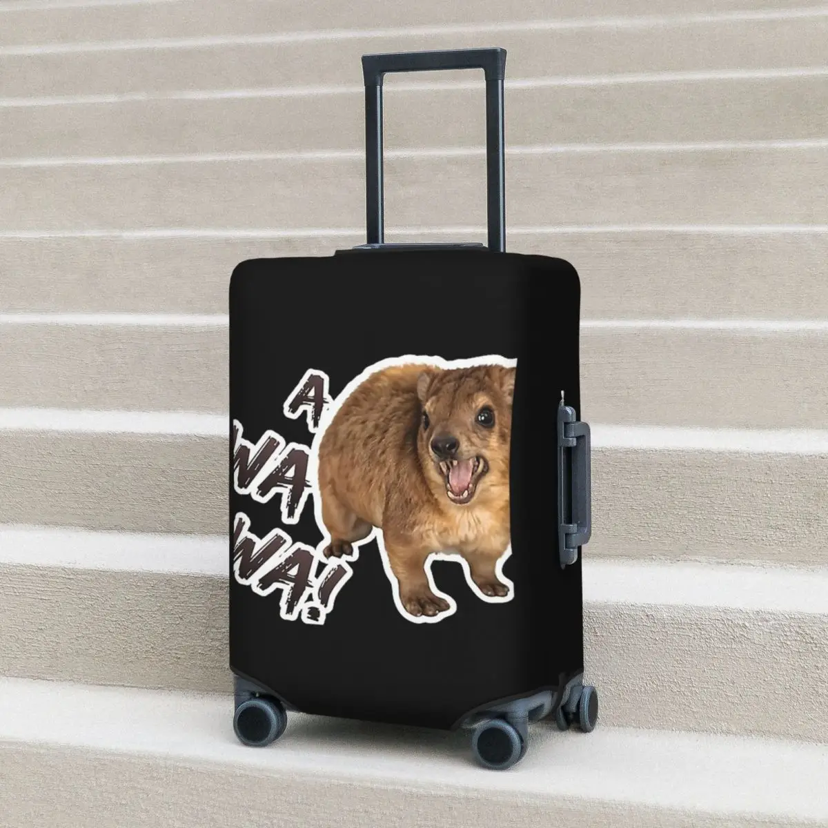 Awawawa Angry Screaming Rock Hyrax Meme Чехол для чемодана Эластичные дорожные защитные чехлы для багажа на 18-32 дюймов
Awawawa Angry Screaming Rock Hyrax Meme Чехол для чемодана Эластичные дорожные защитные чехлы для багажа на 18-32 дюймов
