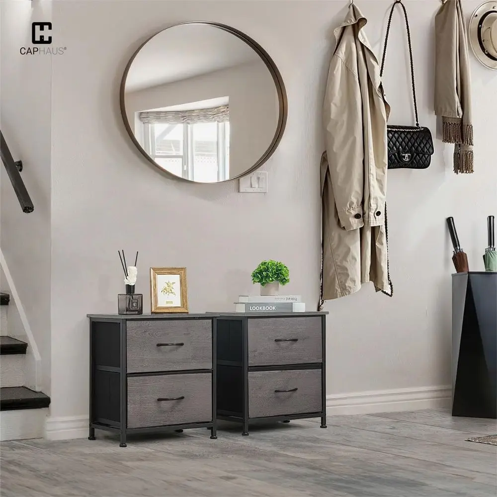 Set o 2 Der Storage Tower w/ 2 abric Bins, Nightstand w/ 2 Ders, Sorting Unit, Chest o Ders, Organizer w/ P2 Board Top
Set o 2 Der Storage Tower w/ 2 abric Bins, Nightstand w/ 2 Ders, Sorting Unit, Chest o Ders, Organizer w/ P2 Board Top