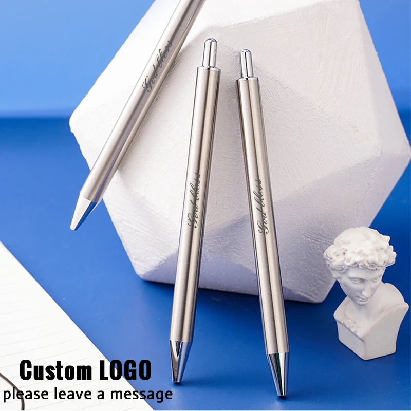 Laser Engraving Stainless Steel Ballpoint Pen Custom Unique Gift Personal Logo Pen School Supplies Office Accessories Stationery
Laser Engraving Stainless Steel Ballpoint Pen Custom Unique Gift Personal Logo Pen School Supplies Office Accessories Stationery