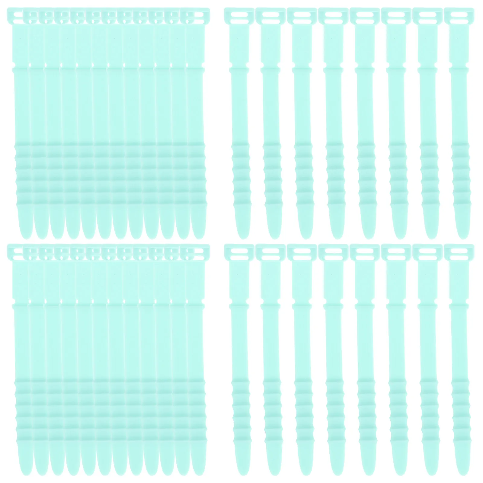 50Pcs Silicone Cable Winder Cord Organizer for USB Headset Audio Data Network Cables Reusable Adjustable Wire Holder Desktop
50Pcs Silicone Cable Winder Cord Organizer for USB Headset Audio Data Network Cables Reusable Adjustable Wire Holder Desktop