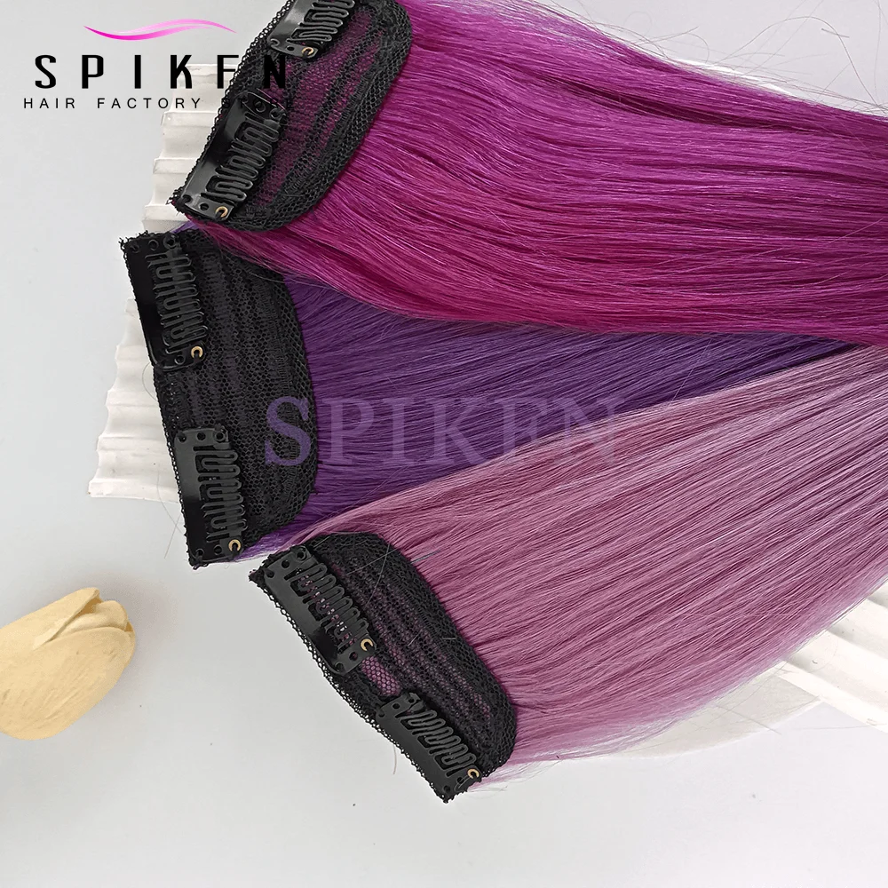 Fancy Color Clip In Human Hair Extensions Machine Remy Hair Invisible Tic Tac One Piece Clip Hair Extension
Fancy Color Clip In Human Hair Extensions Machine Remy Hair Invisible Tic Tac One Piece Clip Hair Extension