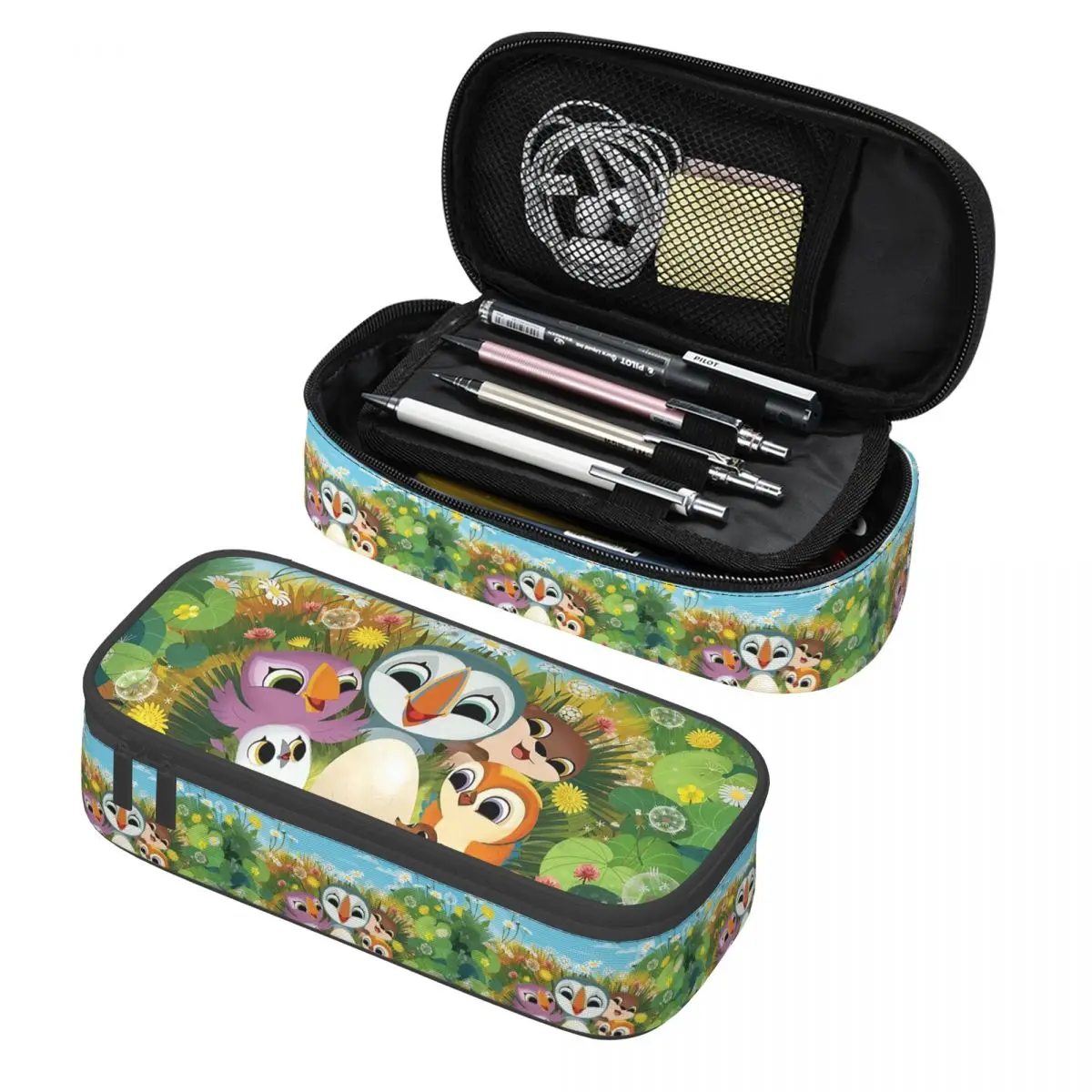 Puffin Rock Cartoon Pencil Case Pen Holder Storage Stationery Supplies Big Capacity Pen Box Pencil Bag for Kids
Puffin Rock Cartoon Pencil Case Pen Holder Storage Stationery Supplies Big Capacity Pen Box Pencil Bag for Kids