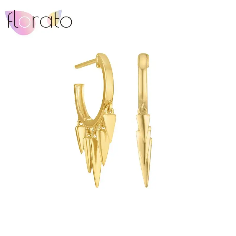 925 Sterling Silver Ear Needle Lndependent Personalized Design Five-spike Triangular Pendant C-type Earrings Accessories Gifts
925 Sterling Silver Ear Needle Lndependent Personalized Design Five-spike Triangular Pendant C-type Earrings Accessories Gifts