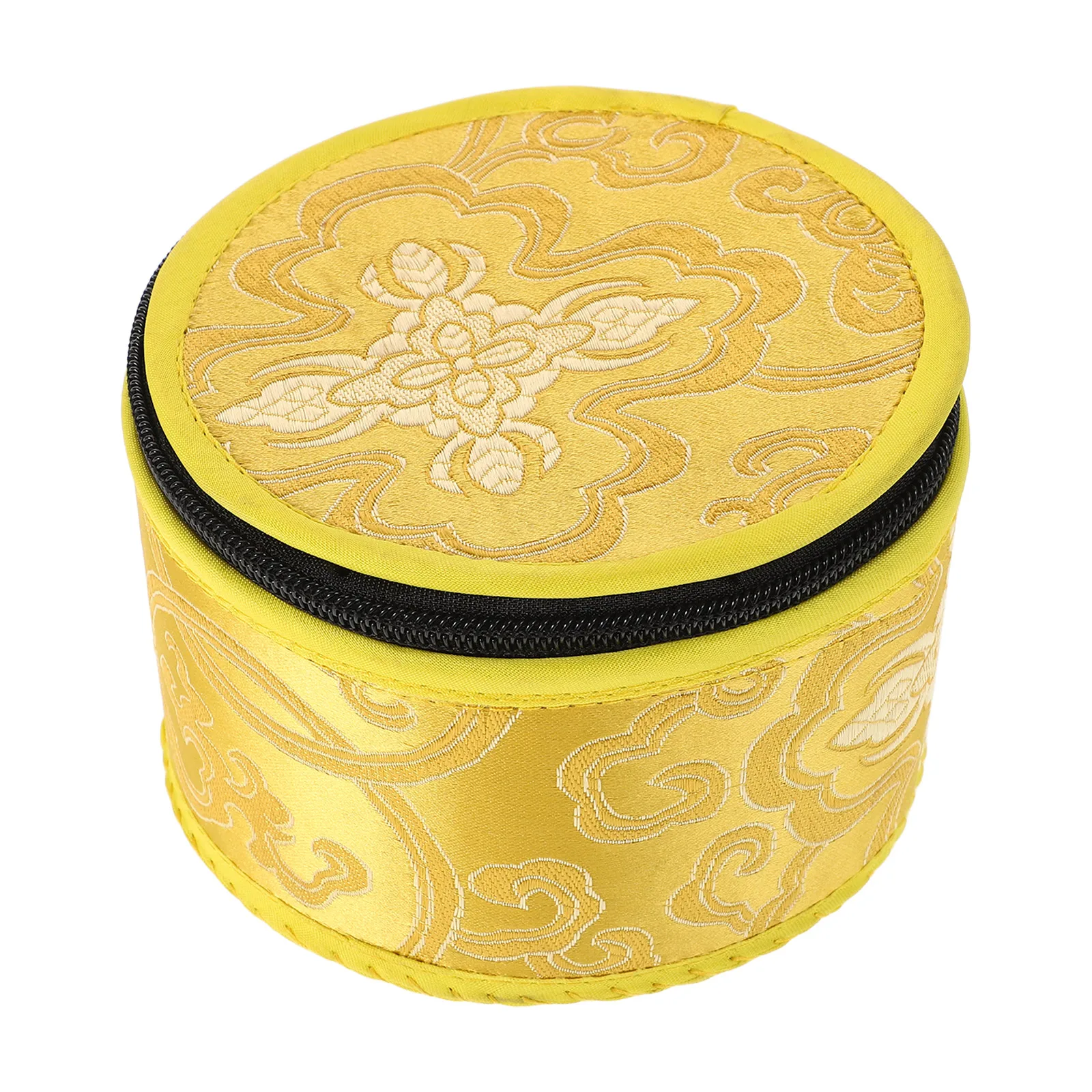 Portable Singing Bowl Bag Yellow Storage Case Handmade Nepal Meditation Accessories Compact Toy Musical Instrument
Portable Singing Bowl Bag Yellow Storage Case Handmade Nepal Meditation Accessories Compact Toy Musical Instrument