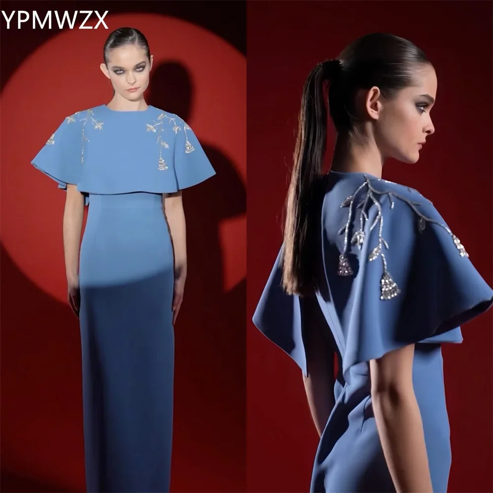 Customized Women Party Dress Occasion Prom Gown Evening YPMWZX Scoop Neckline Column Floor Length Skirts Layered Applique Bespok
Customized Women Party Dress Occasion Prom Gown Evening YPMWZX Scoop Neckline Column Floor Length Skirts Layered Applique Bespok