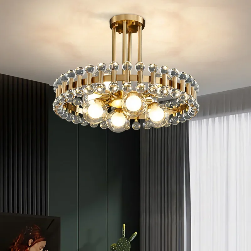 GHJUYIOL Modern minimalist and luxurious living room, clothing store, stained glass chandelier
GHJUYIOL Modern minimalist and luxurious living room, clothing store, stained glass chandelier